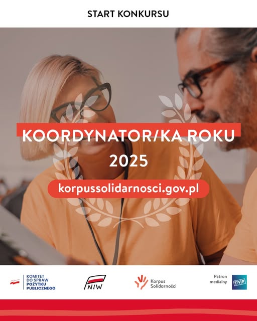 Konkurs Koordynator/Koordynatorka Roku 2025!